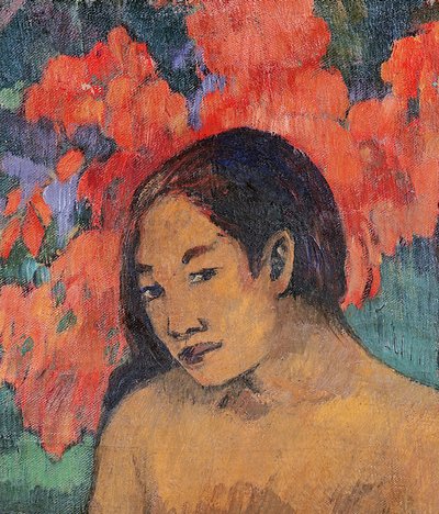 Und das Gold ihrer Körper, 1901 (Detail) von Paul Gauguin